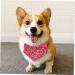 FRCOLOR 3pcs Puppy Collars Towel Bibs Pet Bandana Collar Pet Collar Scarf Accessories Necklace Small Dog L As Shown - Buy Online on GoSupps.com