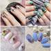 5-Piece Nail Art Liner Brushes Set - Professional UV Gel Painting Design Pens - Pink Marble Handles - Thin Brushes for Point Drill Drawing - Buy Online on GoSupps.com