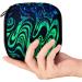 Period Bag Sanitary Napkin Storage & Makeup Pouch - Abstract Green Blue Color - Buy Online on GoSupps.com