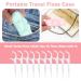 Amabro 6-Piece Travel Dental Floss Set | Gum Floss Tongue Scraper & Toothpick Dispenser | Perfect for Families & On-the-Go Oral Care - Buy Online on GoSupps.com