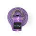 Hydthyl Yoga Strap with Adjustable D-Ring Buckle, 6/8/10 Feet, Durable Soft Material Exercise Belt with Portable Carry Bag for Yoga, Physical Therapy, Pilates, Dance, Stretch Butterfly purple 6FT