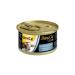 Gimcat Shinycat in Jelly Thuna with shrimp - wet food with fish and taurine for cats - 24 cans (24 x 70 g) single tuna with shrimps