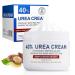 Probuk Urea cream 40 percent for feet and hands urea foot cream against calluses foot cream very dry feet hand cream for dry hands foot cream dry feet care for heels elbows and knees