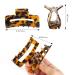 8 Pack Medium Size Leopard Print Hair Claw Clips - Strong Hold Acrylic Barrettes for Women and Girls - Buy Online on GoSupps.com