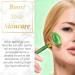 100% Original Jade Roller for Face - Natural Facial Skin Massager to Rejuvenate & Reduce Puffiness & Wrinkles - Buy Online on GoSupps.com