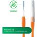 Gum Trav-Ler Professional Interdental Brushes - Antibacterial Bristles Ergonomic Handle ISO Size 4 (1.4mm) - 18 Units + Free Sample - International Shipping Available - Buy Online on GoSupps.com