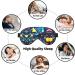 Abstract Science Chemistry Print Eye Mask - Soft Sleep Mask for Men & Women | Ideal for Travel & Restful Sleep - Buy Online on GoSupps.com