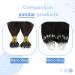 Youngsee Nanoring Extensions - Real Hair Ombre Nano Ring Extensions (35cm 50g) - Dark Brown & Medium Brown #2/2/6 - Buy Online on GoSupps.com