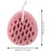 Lurrose Bath Ball Sponge Body Scrubber Ball Mesh Sponge Body Scrub Sponge Shower Balls Exfoliating Sponge Bath Stuff Shower Sponge Bath Sponge Swirl Frosted Pink Girl Polyurethane Pouf - Buy Online on GoSupps.com