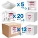 Medrull Sterile Non-Adhesive Wound Pads 5cm x 5cm - Extra Absorbent 1200 Pieces - Ideal for International Shipping - Buy Online on GoSupps.com