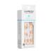 KISS imPRESS Press-On Pedicure Fake Toenails Kit - Square Bejeweled Pink & White Nails with Prep Pad, File, Stick - 24 Nails - Buy Online on GoSupps.com