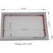 10x14 Inch Aluminum Pre-Stretched Silk Screen Frame - 200 Yellow Mesh - Buy Online on GoSupps.com