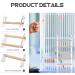 Vanzack Climbing Director for Parrots | Acrylic Vogel Ladder & Wooden Bird Cage Conductor | 26.50x10.00cm | Durable & Safe Pet Accessories - Buy Online on GoSupps.com