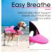 ThinkPet Adjustable Dog Life Jacket - Reflective Buoyancy Vest for Dogs - Pink - Perfect for Safety & Comfort - Size M - Buy Online on GoSupps.com