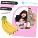Zerodeko 5pcs Simulated Banana Vegetable Banana Fake Banana Model Fake Fruit Model Pretend Play Fruit Banana Model Decor Fake Fruit Playing Toy Simulation Banana Ornaments Foam Household As Shownx5pcs 18.5X10CMx5pcs - Buy Online on GoSupps.com