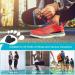 Haofy Gel Heel Pillow for Heel Spurs - 2 Pairs Orthopedic Insoles for Achilles Support - Over Supination & Pronation - Black (4 Pack) - Buy Online on GoSupps.com