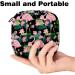 Women s Binding Pocket Tampon Storage Bag - Pink Flowers & Flamingo Pattern | Stylish & Functional Bandage Zip Pockets - Buy Online on GoSupps.com