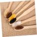 Hapinary 10-Pack Bamboo Toothbrushes - Organic Portable Travel Toothbrush Set for Tooth & Mouth Hygiene - Eco-Friendly Disposable Hotel Accessories - Buy Online on GoSupps.com
