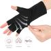 Prasacco 2 Pairs UV Gloves for Nails Anti UV Gloves for Gel Manicure Nail Lamp Professional Fingerless Gloves For Manicures Skin Care Hand UV Protection Gloves for Women & Men (Pink + Black) - Buy Online on GoSupps.com