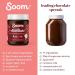 Soom Foods Dark Chocolate Sea Salt Tahini Spread 12oz (Pack of 2) - Silky Smooth Texture for Baking, Desserts, Hummus - Vegan, Nut-Free, Gluten-Free - Buy Online on GoSupps.com