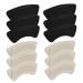 6 Pairs High Heel Insole Replaceable Heel Stickers Heel Cushion Shoe Pads for Women Shoes Foot Supplies Convenient Heel Pads Shoe Heel Pad Shoe Heel Grips Heel Liners Polyester