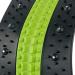 Verdant Touch Back Massage Device - Adjustable Lumbar Cracker Stretcher | 4-Level Spine Deck in Green & Black for Ultimate Back Pain Relief - Buy Online on GoSupps.com