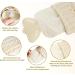 HomeWit 2L Long Hot Water Bottle - Super Soft Chenille Cover & Cotton Cover - Ideal Neck Heat Therapy - Champagne Color - Buy Online on GoSupps.com