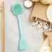 Amagogo Silicone Facial Cleansing Brush Double Ended Soft Non Slip Handle Portable Handheld Pore Cleansing for Women Elastic Removing Green - Buy Online on GoSupps.com