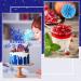 17 Pcs Official 13th Teenager Cake Toppers Giltter Blue Number 13 Pick Cake Decoration Official Teenager Cake Topper with Ballon Cheers to 13 Fabulous Birthday Decoration for 13th Birthday Party - Buy Online on GoSupps.com