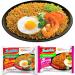 Indomie Noodles Mi Goreng Variety Pack: Indomie Instant Noodles Mi Goreng Original (5x85g) And Hot and Spicy (5x80g) - In BoomQQ Packaging - Buy Online on GoSupps.com