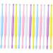 BUTIFULSIC 20pcs Ear Wax Picker Dual Use Ear Cleaner Tools Colors Portable and Easy to Grip for Efficient Wax Removal for Home Travel