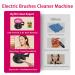 Electric Makeup Brush Cleaner Machine - Alyfini Portable USB Cosmetic Brush Cleaner for All Beauty Brushes (Black) - Buy Online on GoSupps.com