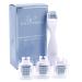 Derma Roller Microneedle Skin Care Kit for Face and Body with FOUR Professional Grade 0.25 mm Titanium Replacement Dermaroller Heads, 3 Disinfecting Cups, and Case Face Roller Dermaplaning tool