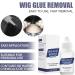 TBeautfave Wig Glue Remover Tape Extensions Remover Wig Glue Remove Adhesive Remover for Hair Replacement Lace Front Wig & Poly Hairpieces & Toupee & Cosmetic Hair Systems Bonding Removal - Buy Online on GoSupps.com