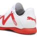PUMA Unisex Kids Future Play It Jr Football Shoe - 37 EU White & Fire Orchid | International Shipping Available - Buy Online on GoSupps.com