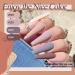 AZUREBEAUTY Dip Powder Nail Kit Starter - 8 Colors Nude Brown Pink Neutrals, Pro Recycling Tray with Base & Top Coat for French Nail Art Manicure - B0-Pro Series - Buy Online on GoSupps.com