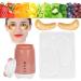 25 Pcs Portable Reusable Transparent DIY Eye Mask Mold for Facial Mask Machine - Buy Online on GoSupps.com