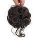 Claw Messy Bun Hairpiece Clip | Wavy Curly Chignon | Tousled Updo Doughnut Hair Bun Ponytail - Buy Online on GoSupps.com