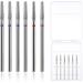 YUXIANLB 6 PCS Nail Drill Bits Set Tapered Barrel Cuticle Bits for Nail Drill 3/32 Shank Electric Bit for Nail Prep Remove Cuticle Dead Skin Manicure Pedicure Tools (Fine & Medium) Style1 - Buy Online on GoSupps.com