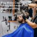 King Midas Empire Professional Salon Cape - Waterproof Anti-Static & Stain Resistant - Snap Closure - Blue - Buy Online on GoSupps.com