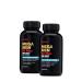 GNC Mega Men 50 Plus One Daily Multivitamin, Twin Pack, 60 Caplets per Bottle, Supports Heart, Brain and Eye Health 60 Servings (Pack of 2)