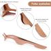 3-Part Eyelash Tongs Set: 2 Tendons & 1 Applicator for Easy False Lash Application & Removal | Perfect Eyelash Tweezers - Buy Online on GoSupps.com