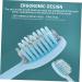 Homsfou 4-Piece Toothbrush Gift Set | Ortho Clean Toothbrush Mini Clamp & Dental Floss - Blue - Buy Online on GoSupps.com