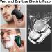 2023 Mini Electric Razor for Men | Portable Rechargeable Shaver for Home, Car & Travel (Black) - Buy Online on GoSupps.com