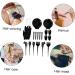 Mikinona 1 Set Hair Coloring Tools Hairdressing Clips Hair Mixing Bowl Hair Tinting Bowl Hair Color Brush Dye Mixing Bowl Professional Styling Tools Hair Coloring Kit Plastic Hair Dye Cloak - Buy Online on GoSupps.com