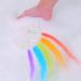 Shop Inkee Foamy Rainbow Bath Bomb | Strawberry Fragrance | Cloud & Unicorn Shapes | 150g for Kids - International Shipping - Buy Online on GoSupps.com