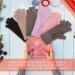 Gebell Rheumatoid Arthritis Gloves - Fingerless Compression Gloves for Joint Pain Relief and Hand Warmth - Carpal Tunnel Support - Size M Pink - Buy Online on GoSupps.com