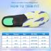 Arch Support Shoe Insoles for Men & Women | Plantar Fasciitis Relief | Colorful Insoles for Flat Feet & Heel Pain - Size M (Men 7-7.5/Women 8-9 - Buy Online on GoSupps.com