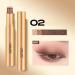  Ziennhu Eye Shadow Stick Cream Eyeshadow Stick Shimmer and Matte Glitter Eyeshadow Stick Waterproof Cream Eyeshadow Pencil Shiny Make-Up - Buy Online on GoSupps.com
