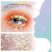 Yosca Holographic Body Glitter Gel 30ML - Mermaid Sequins Chunky Powder for Women, Hair, Festival Makeup - Pearl - Buy Online on GoSupps.com